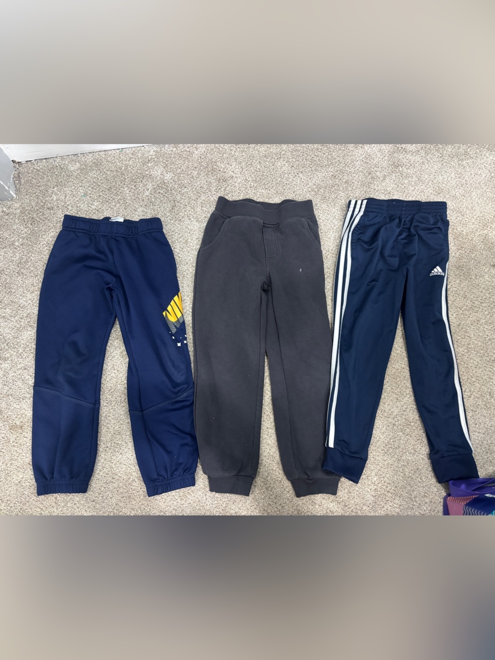 Lot of 5/6 Little Boy Sweatpants Joggers Nike Sweatpants Adidas Sweatpants